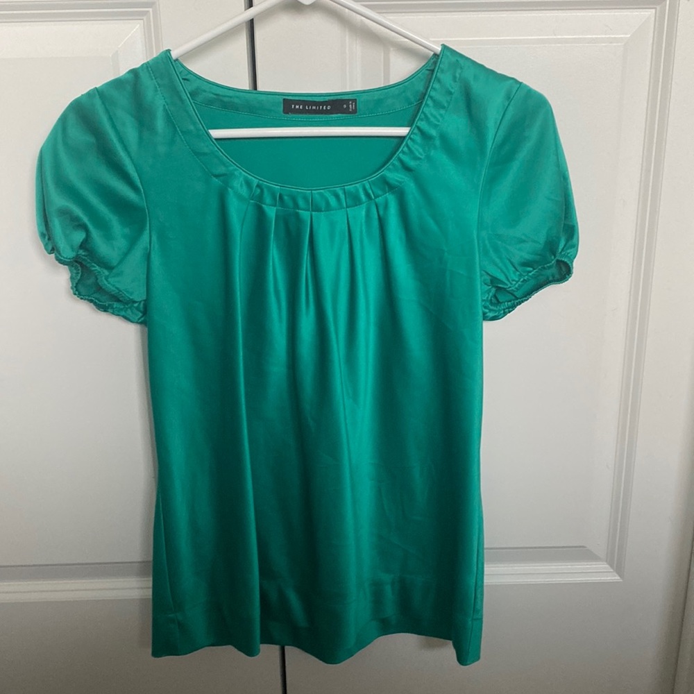 🍉Blouse, The Limited - Green